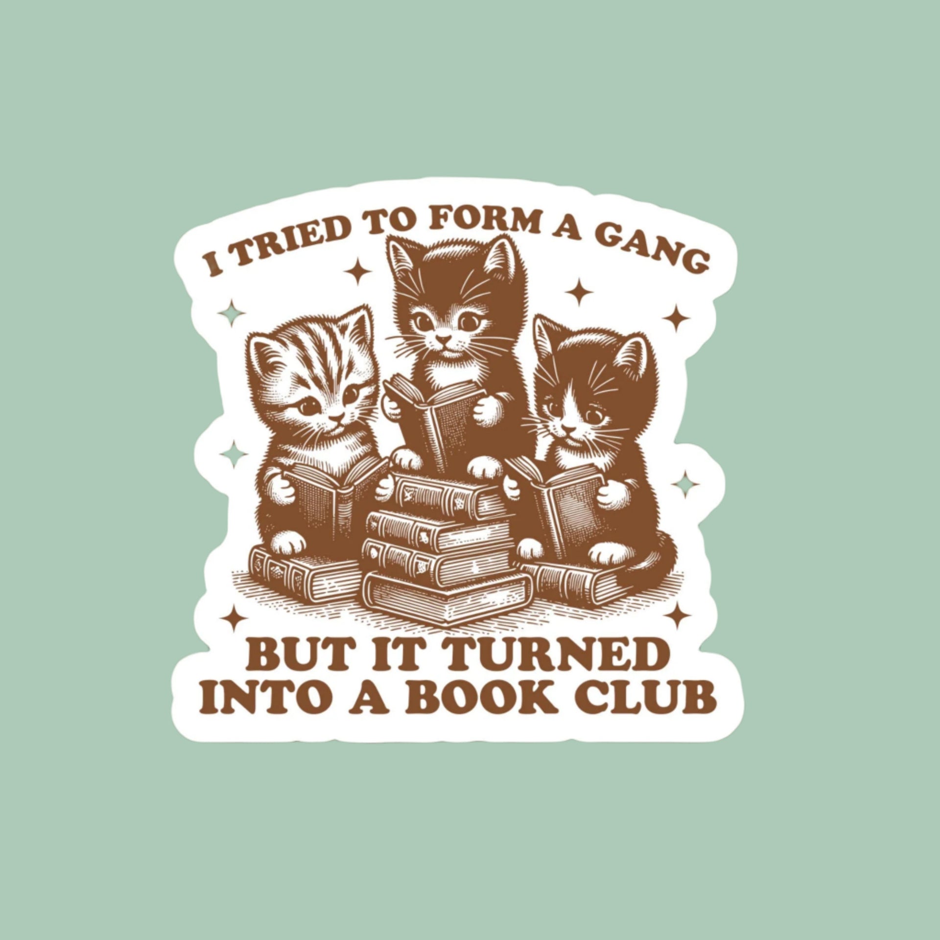 Book Club Bookish Sticker