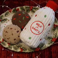 HuggleGroup | Santa Paws' Milk & Cookies™ Set