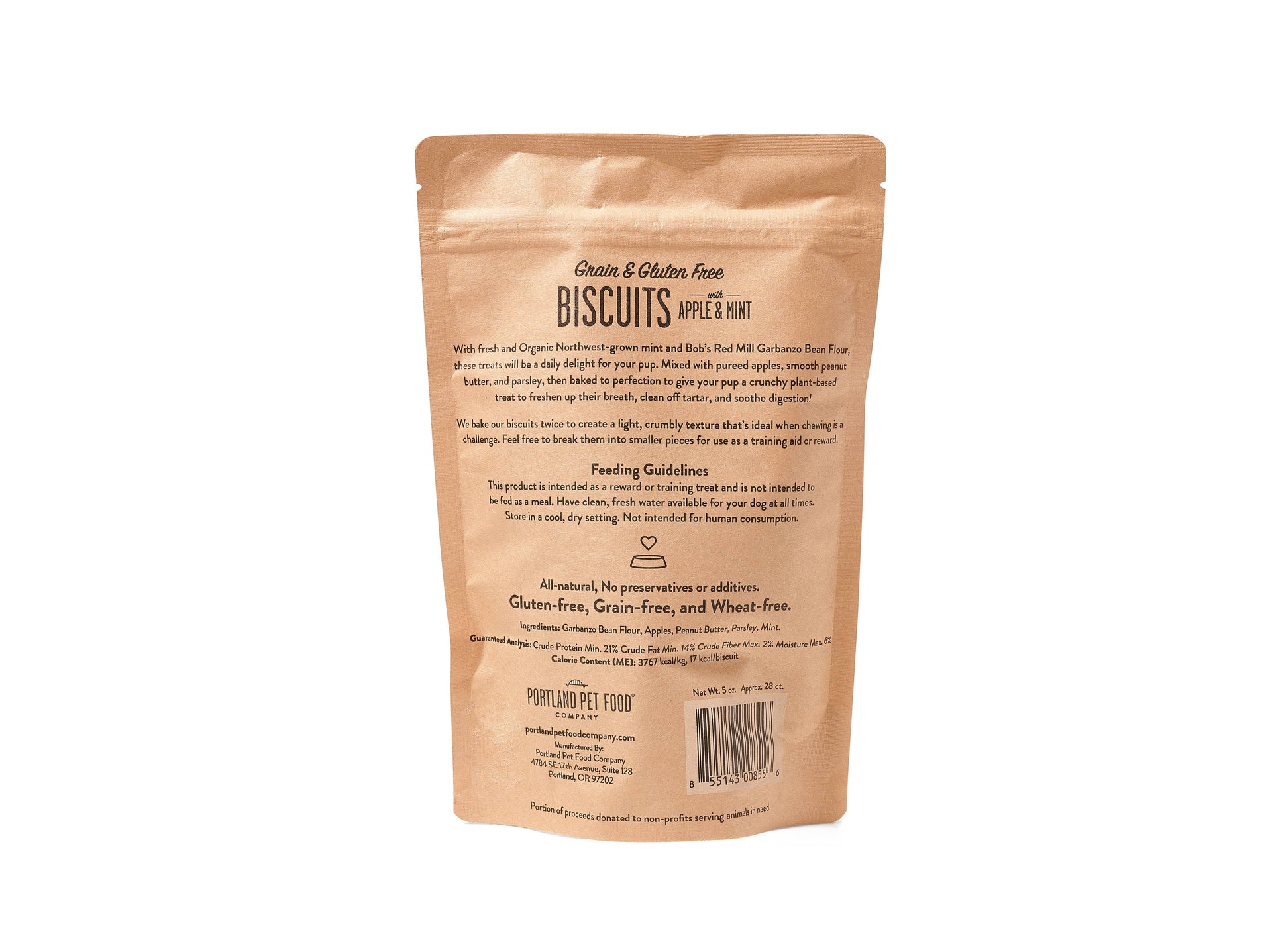 Portland Pet Food | Apple & Mint Biscuits