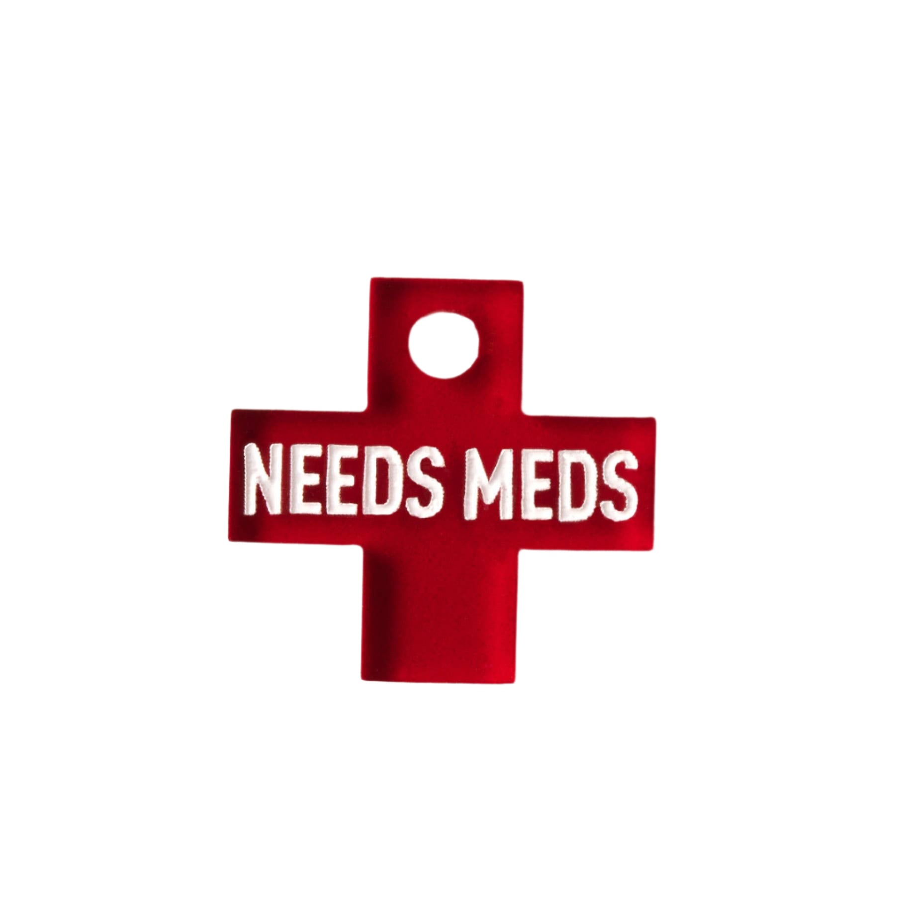 Needs Meds Collar Tag