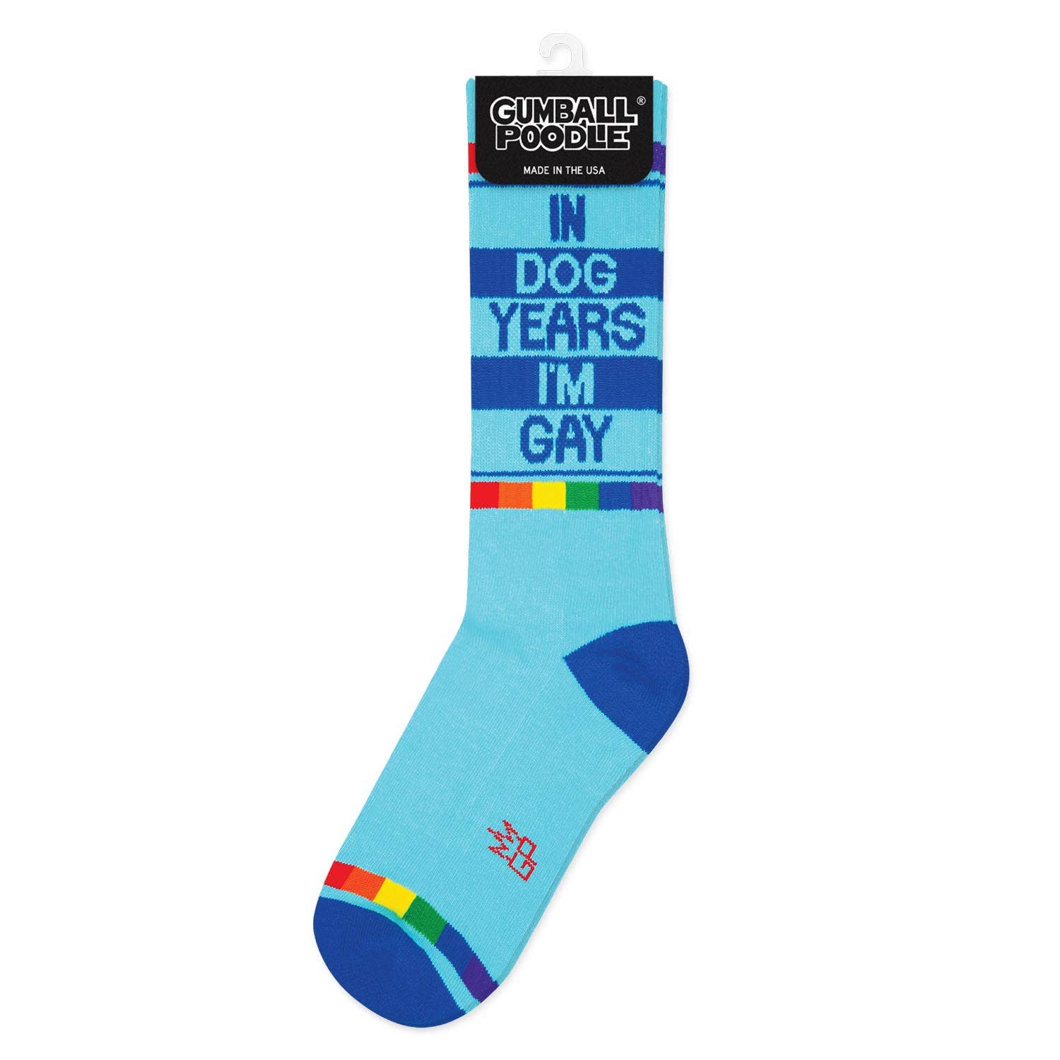 In Dog Years I'm Gay Crew Socks