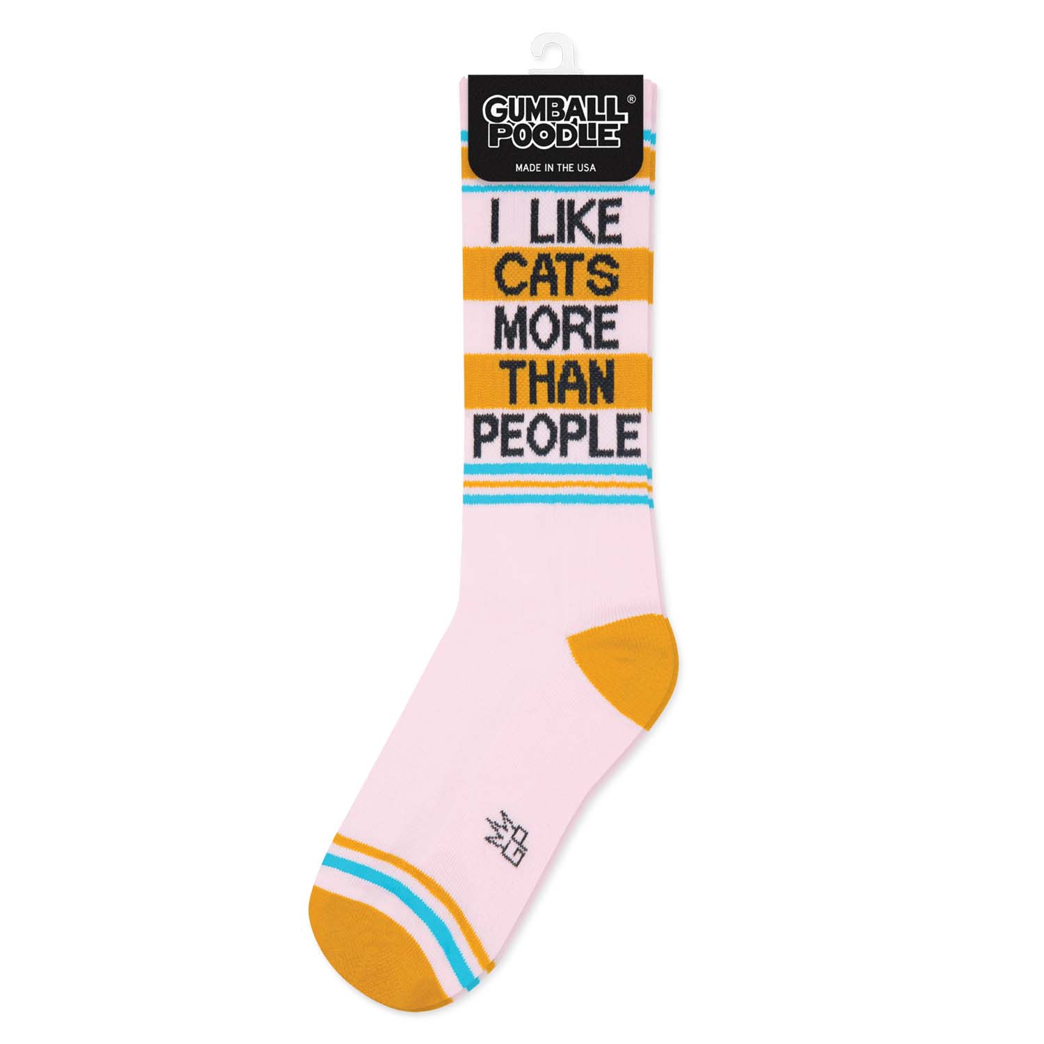 I Like Cats More Than People Crew Socks
