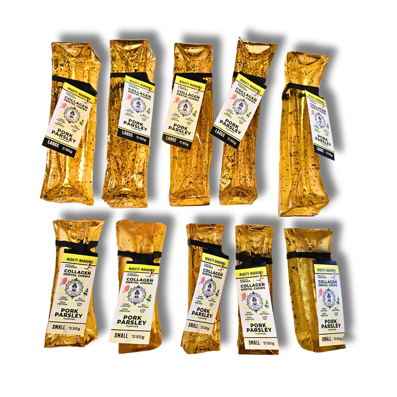 Mighty Marrows Dental Chew | Pork & Parsley
