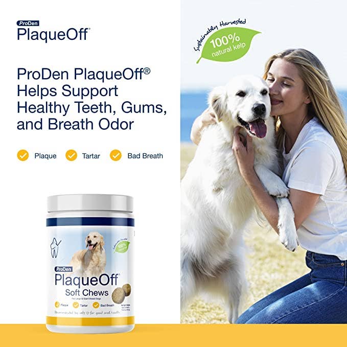 ProDen PlaqueOff | Soft Chews | Large Breed 90ct