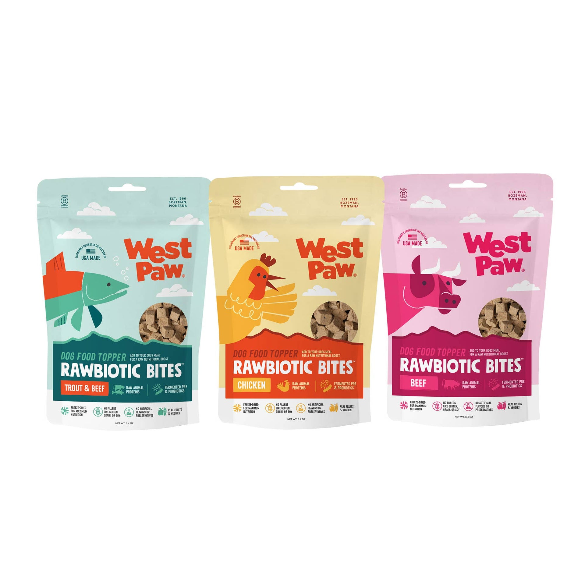 Rawbiotic Bites Food Topper | Beef