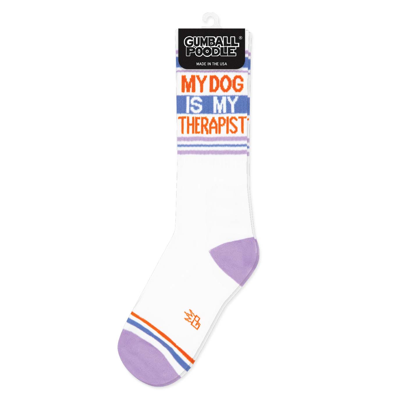 My Dog Is My Therapist Crew Socks