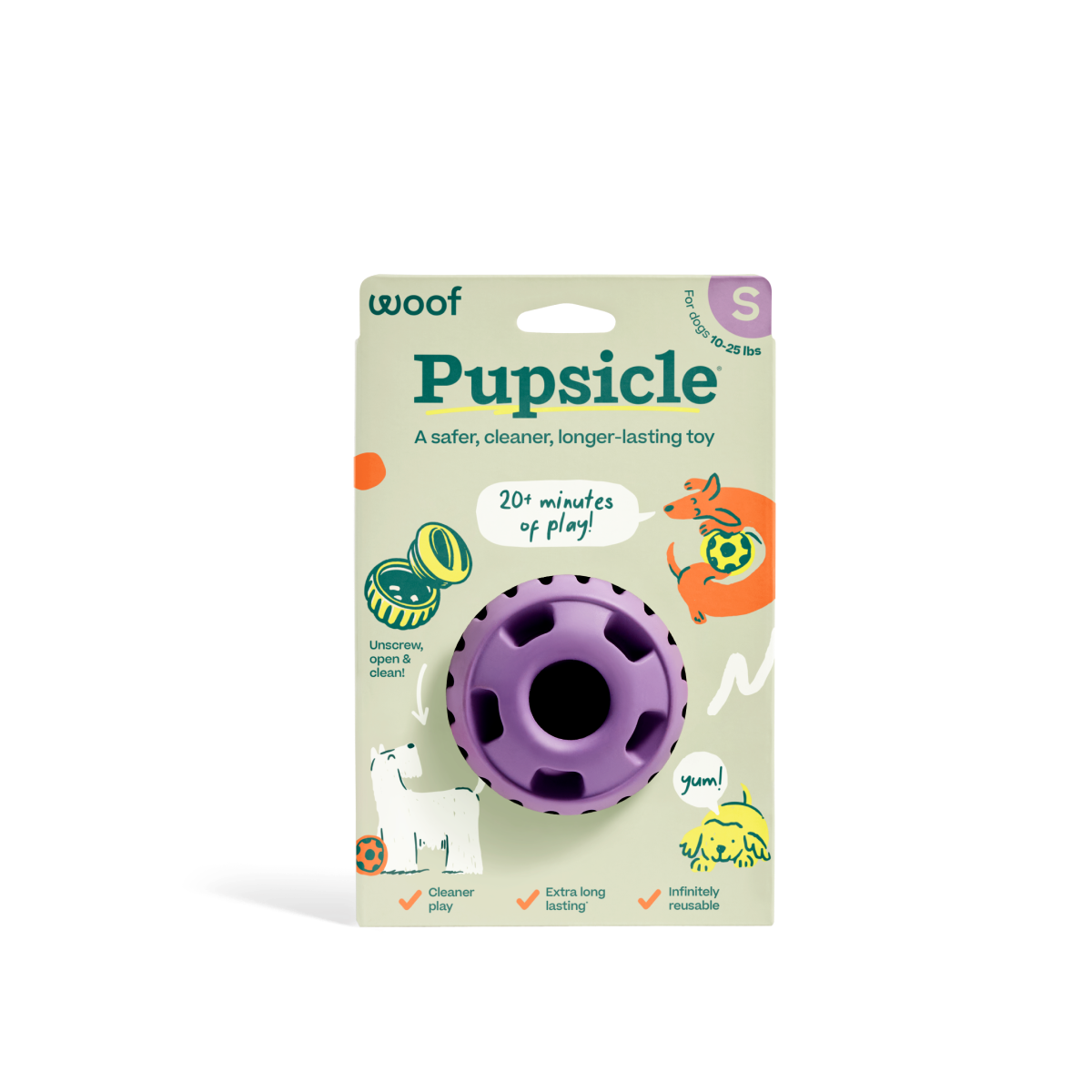 Woof | The Pupsicle | Lavender