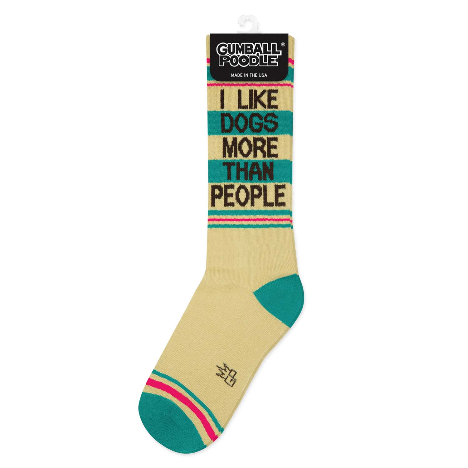I Like Dogs More Than People Crew Socks