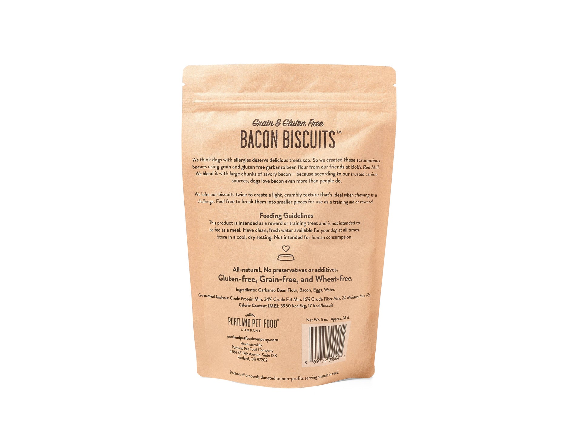 Portland Pet Food | Bacon Biscuits