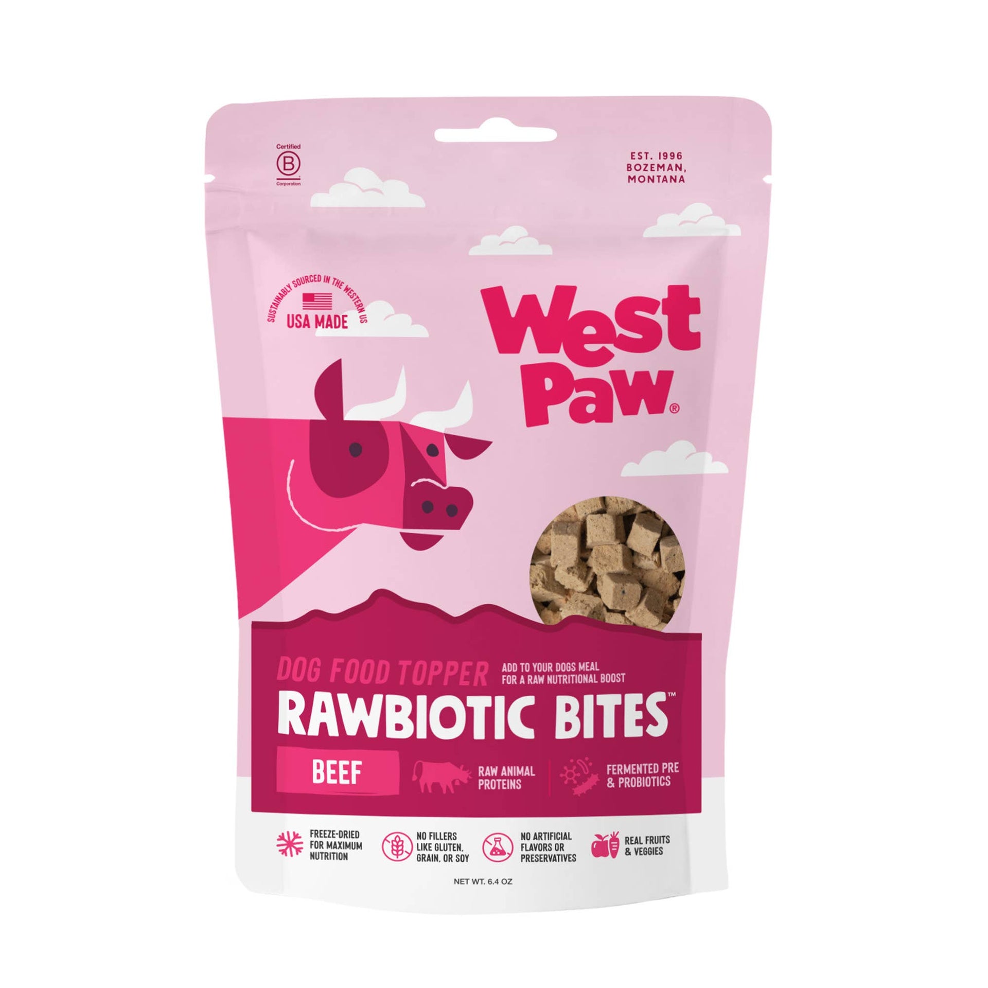 Rawbiotic Bites Food Topper | Beef