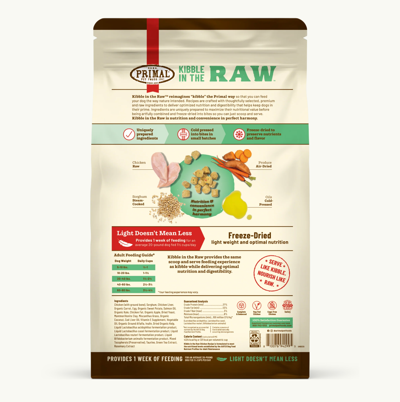 Primal Kibble in the Raw Chicken