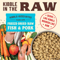 Primal Kibble in the Raw Fish & Pork