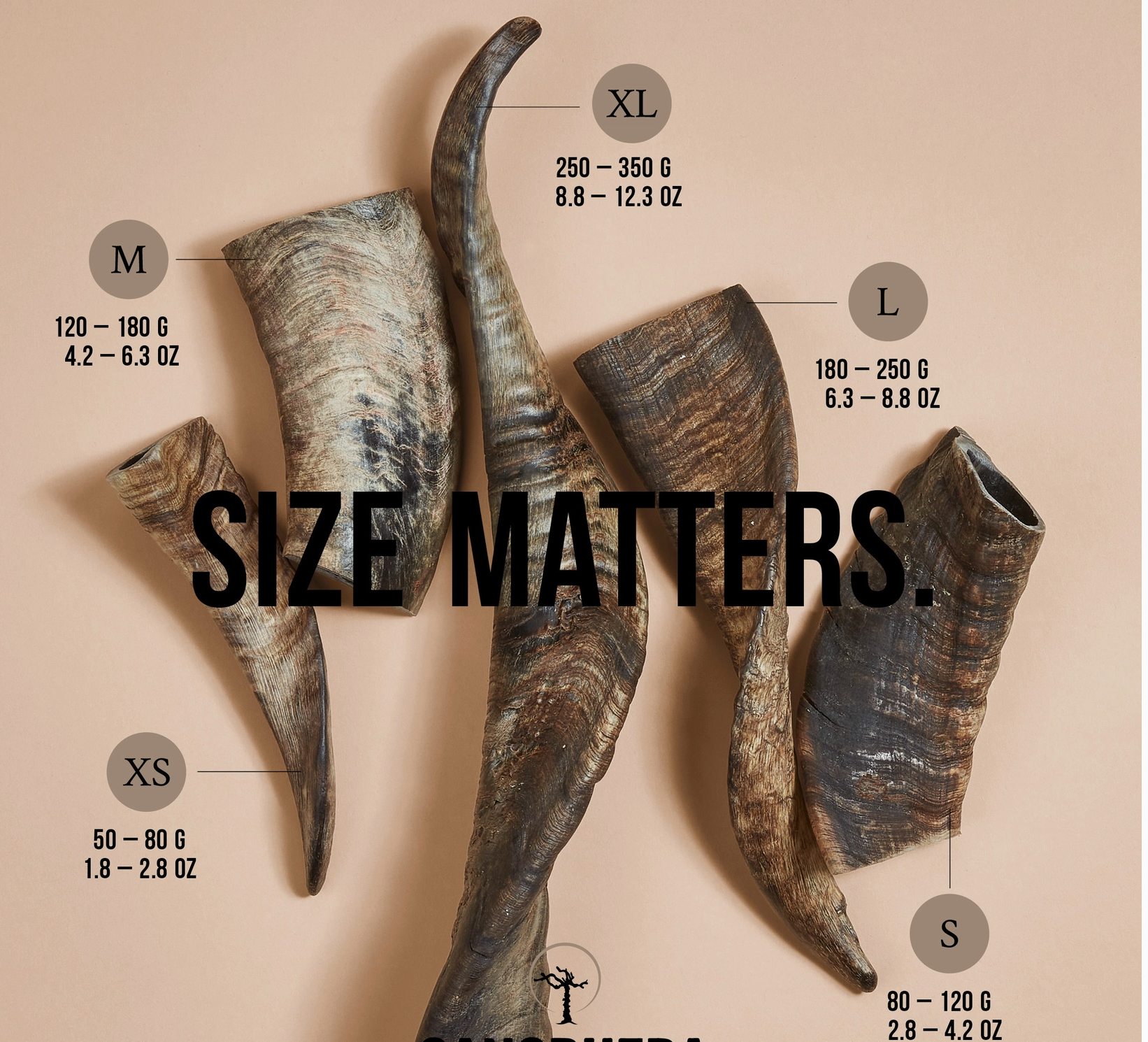 CANOPHERA | Sheep Horn Dog Chew