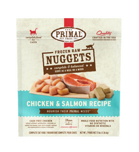 Primal | Feline Frozen Raw | Chicken & Salmon 3lb