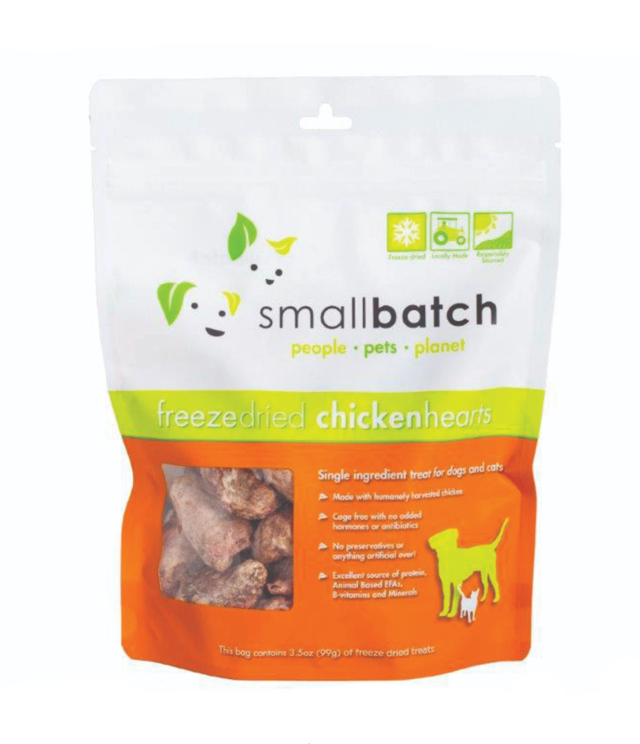 Small Batch | Freeze-Dried Hearts | Chicken