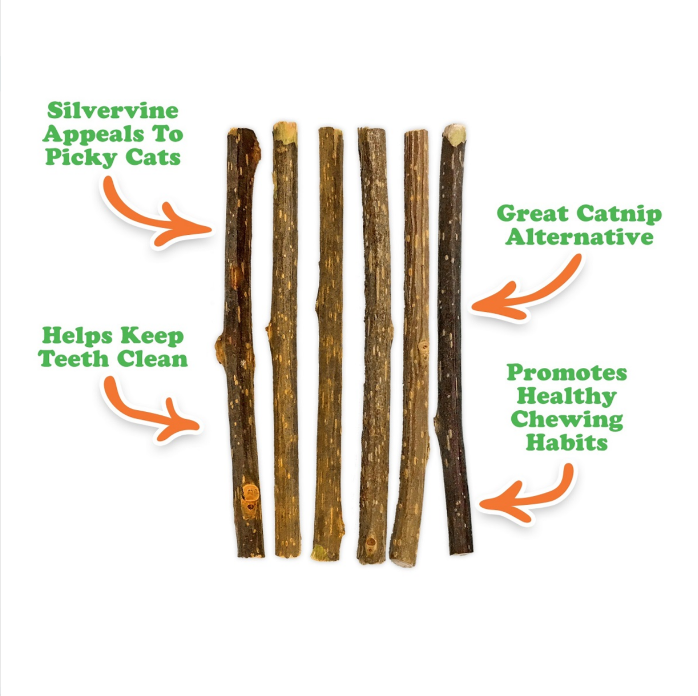 Meowijuana | Silvervine Sticks