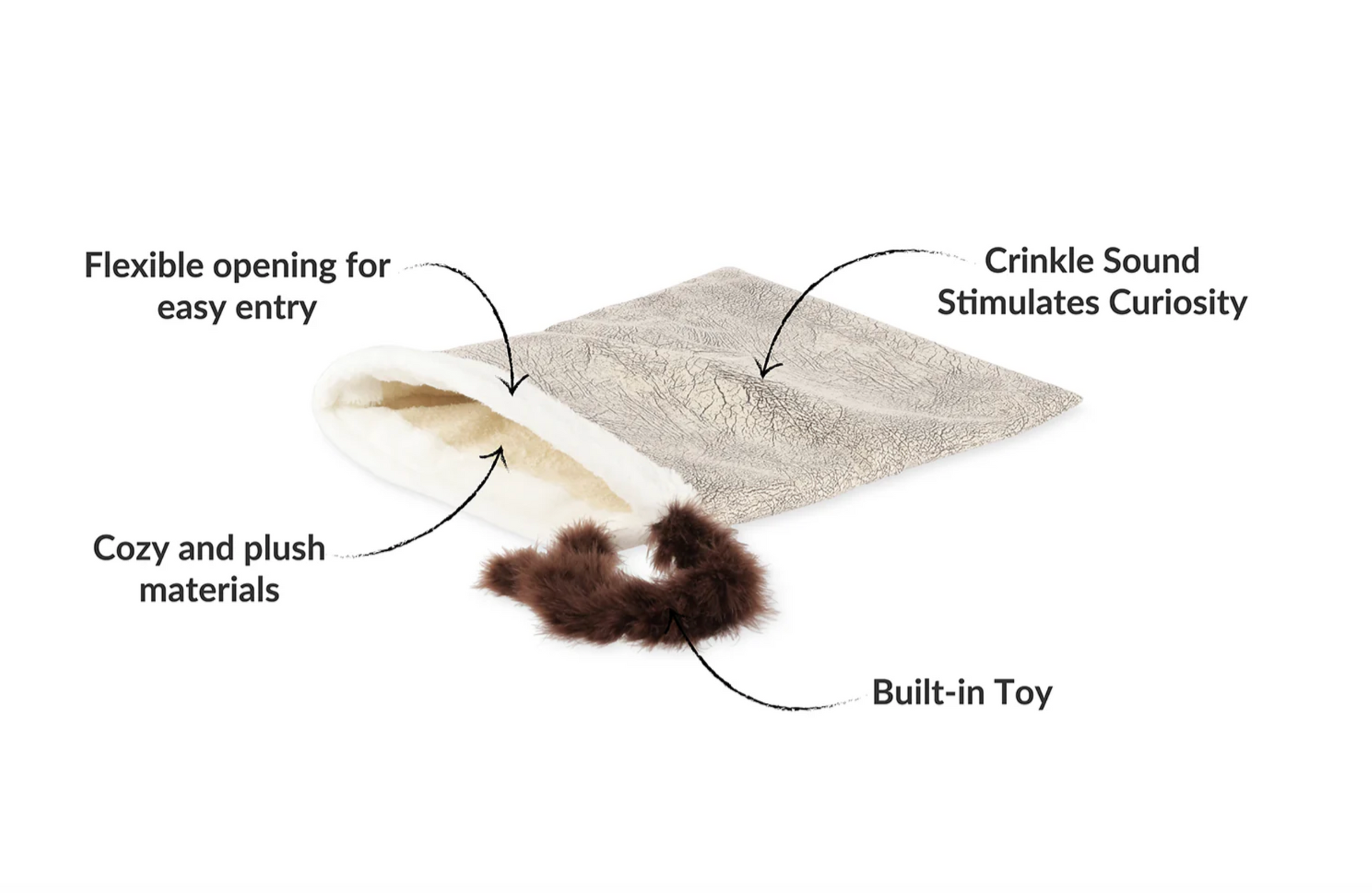 P.L.A.Y. | Cat Crinkle Sack