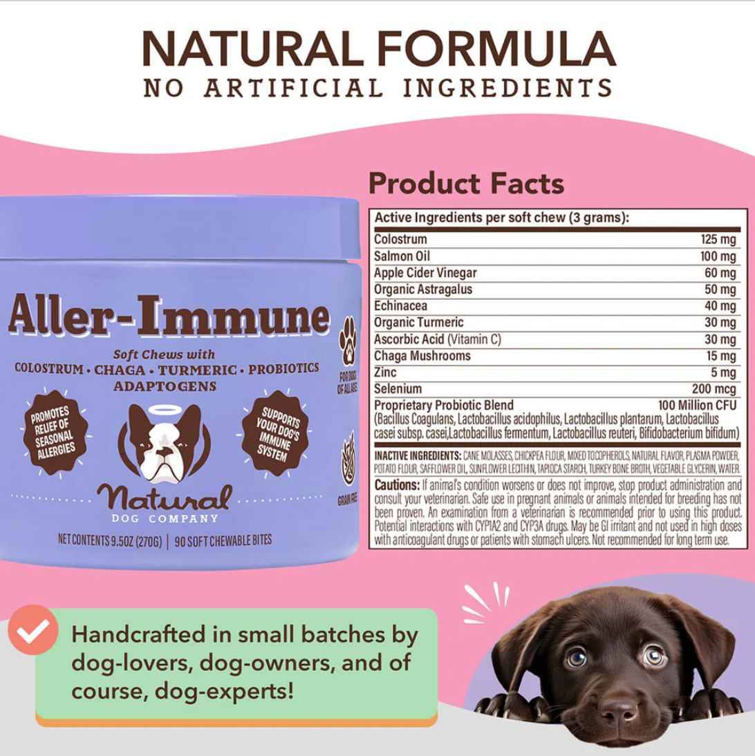 Natural Dog Co | Supplement | Aller-Immune