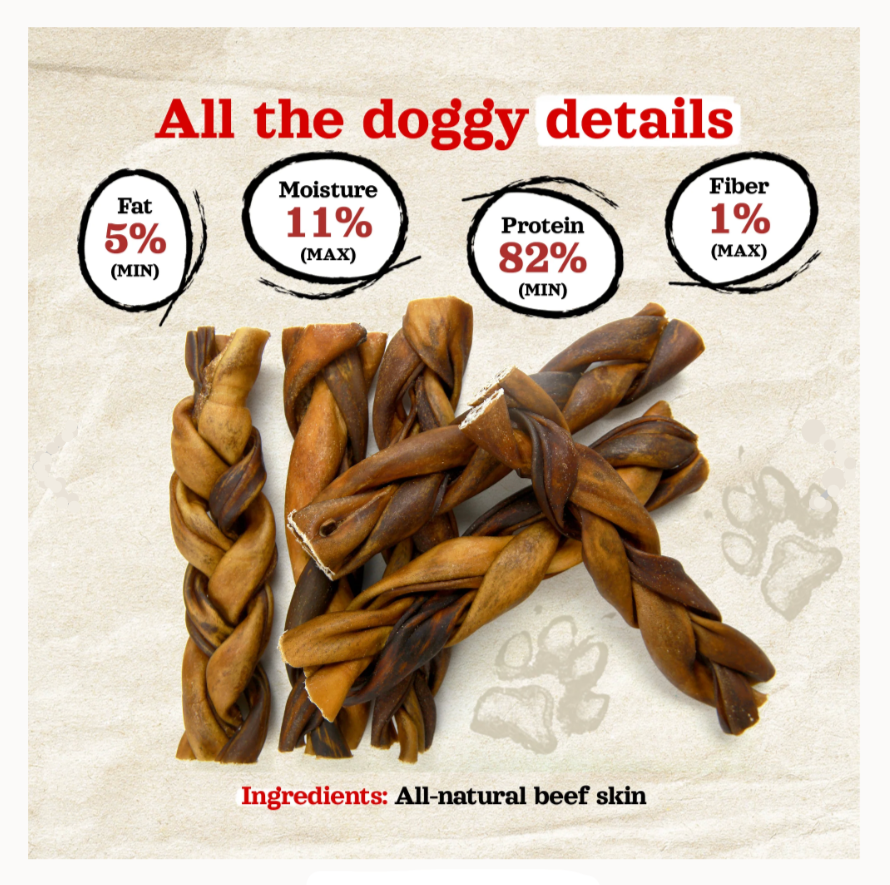 Natural Farms | Braided Collagen Stick