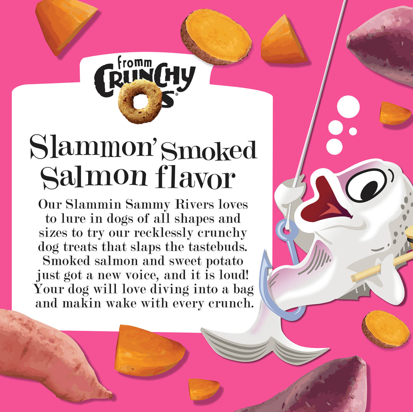 Fromm | Crunchy O's | Slammon' Salmon