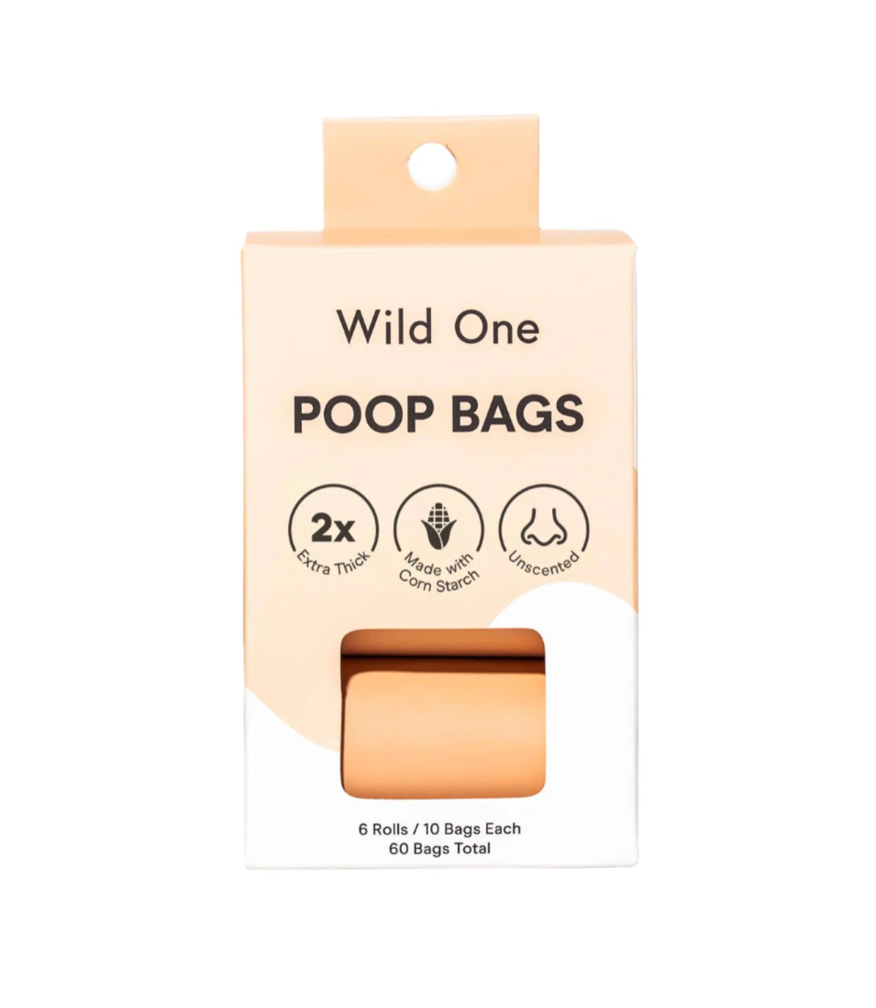 Wild One | Eco Friendly Poop Bags | 6 Rolls