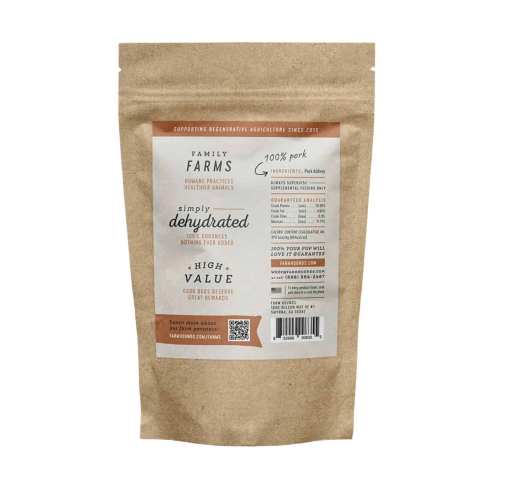 Farm Hounds | Jerky | Pork Kidney