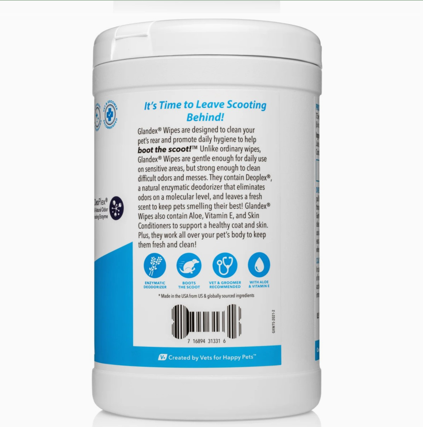 Glandex | Anal Gland Wipes 75ct
