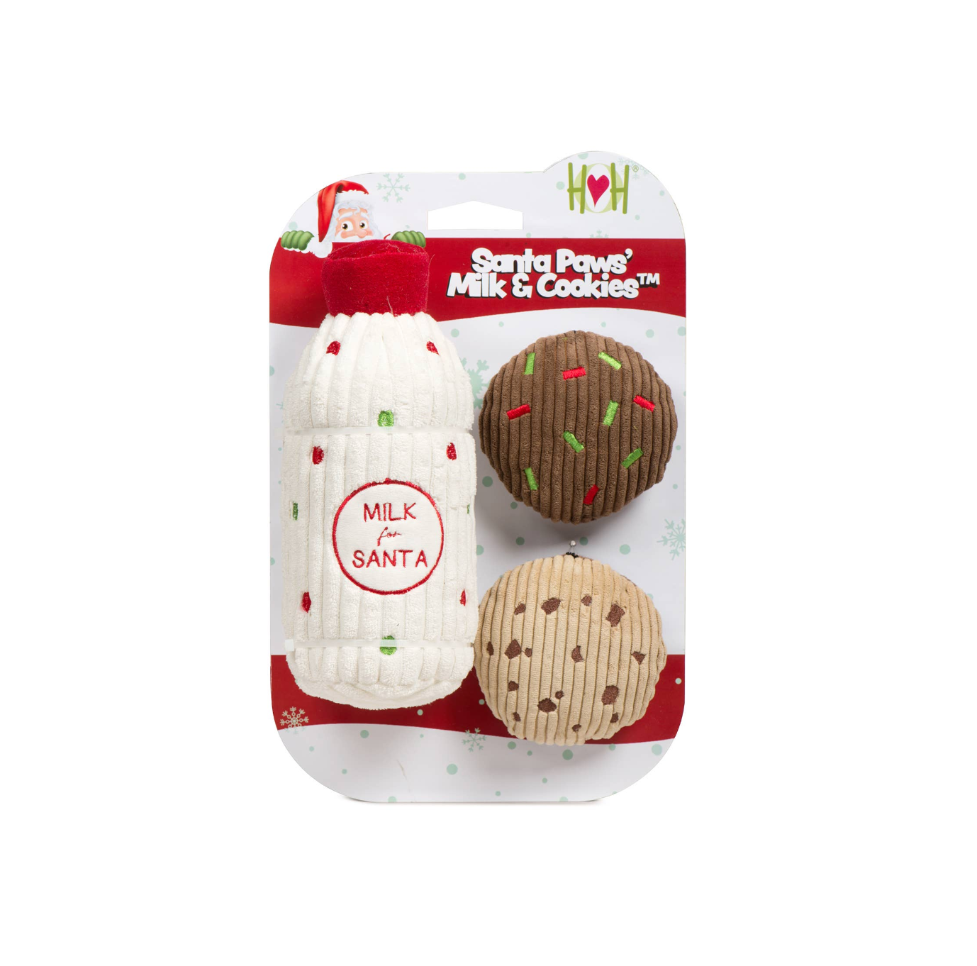 HuggleGroup | Santa Paws' Milk & Cookies™ Set