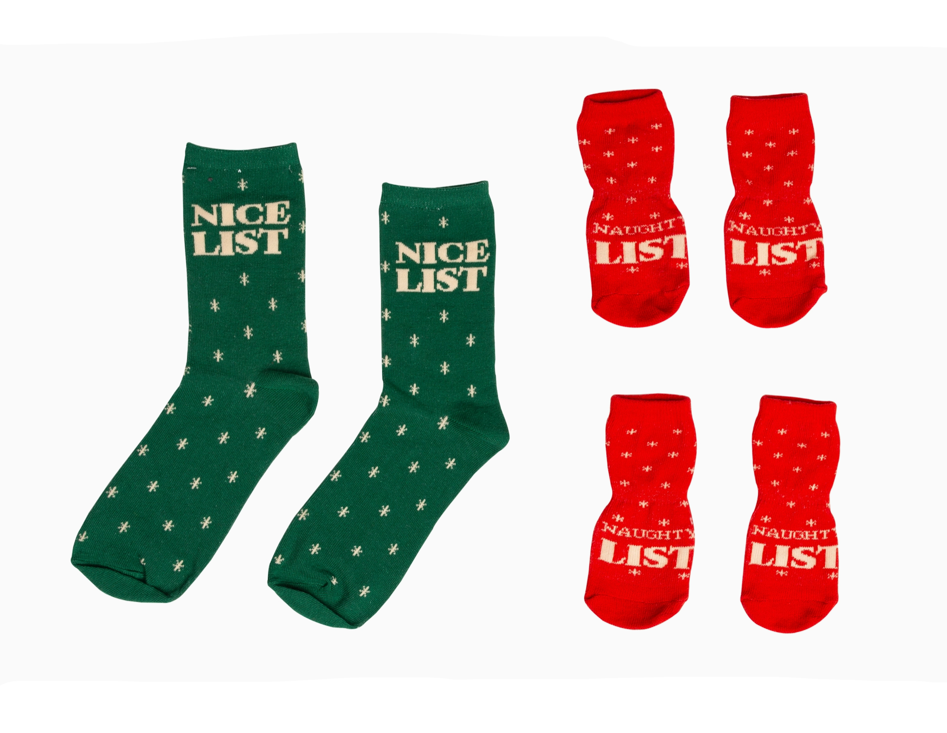 Pearhead | Naughty & Nice Sock Set