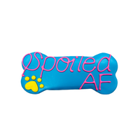 Spoiled AF 6" Dog Cookie (colors vary)