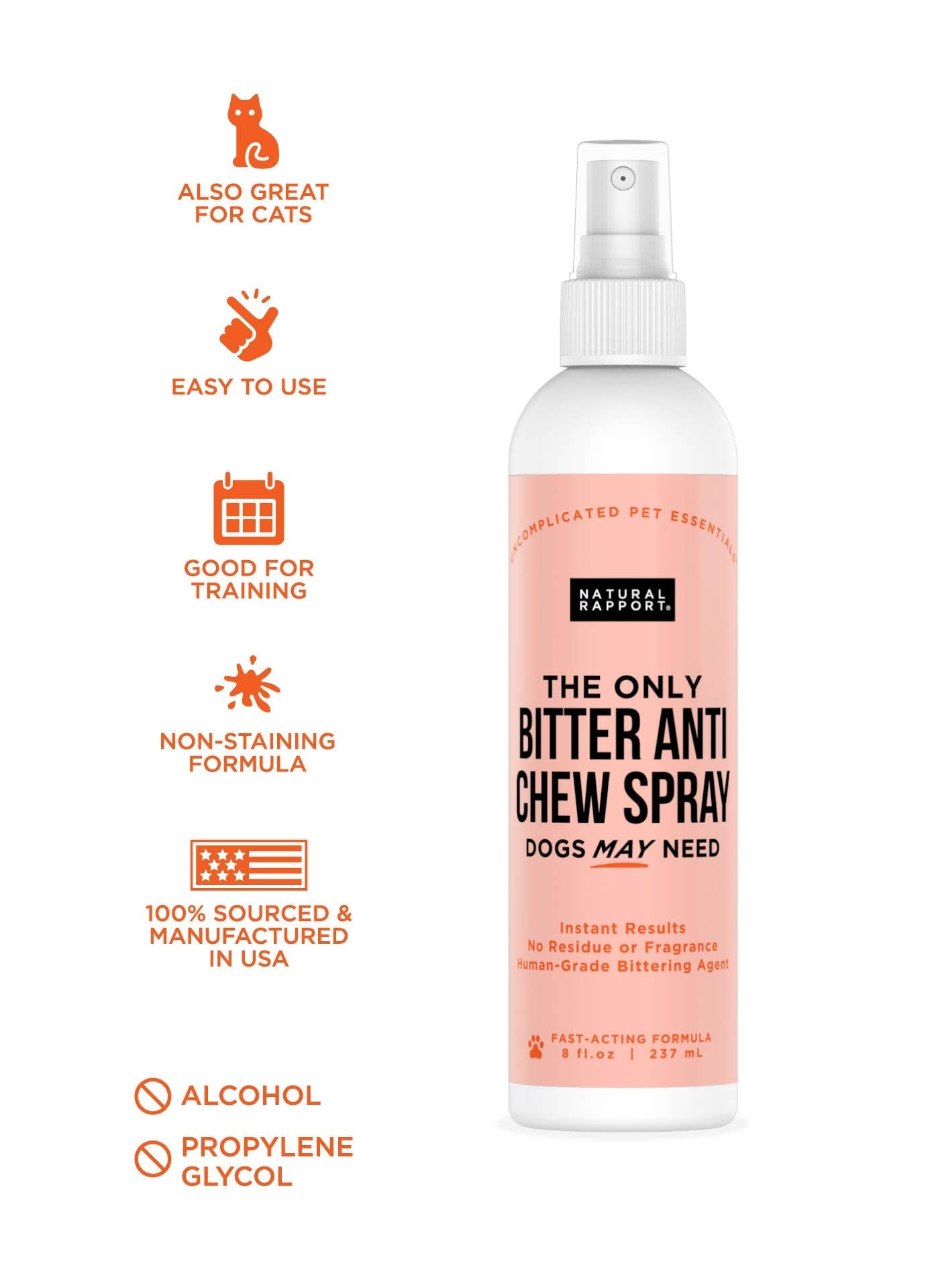 Natural Rapport | Bitter Anti Chew Spray