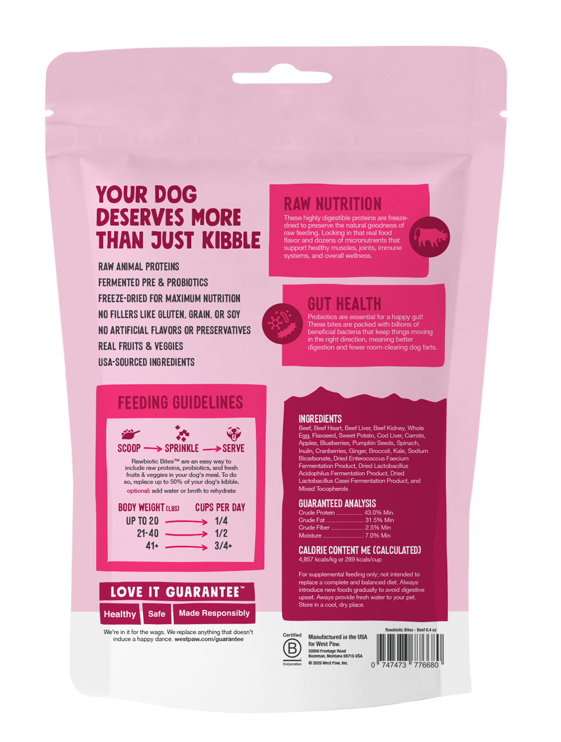 Rawbiotic Bites Food Topper | Beef
