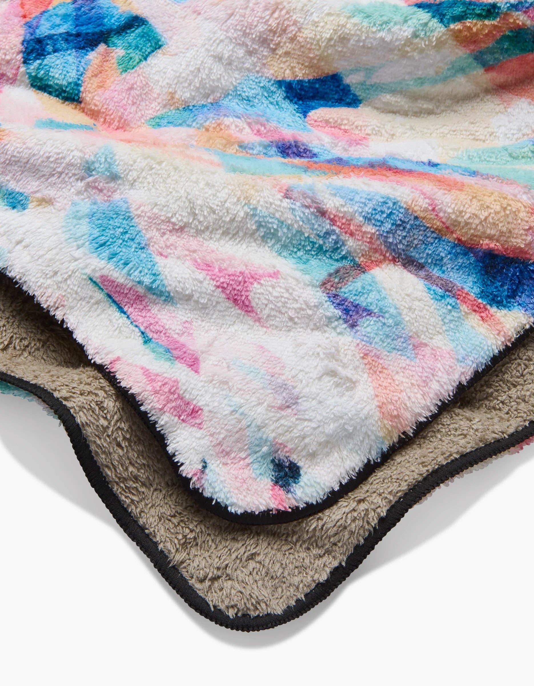Abstract Jungle Plush Towel