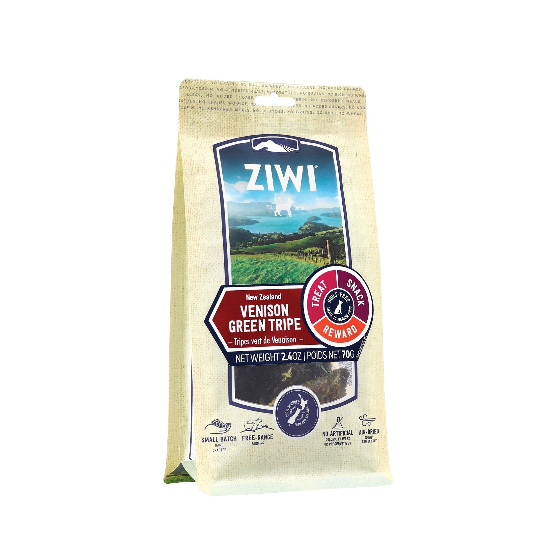 Ziwi Peak | Treats | Venison Green Tripe