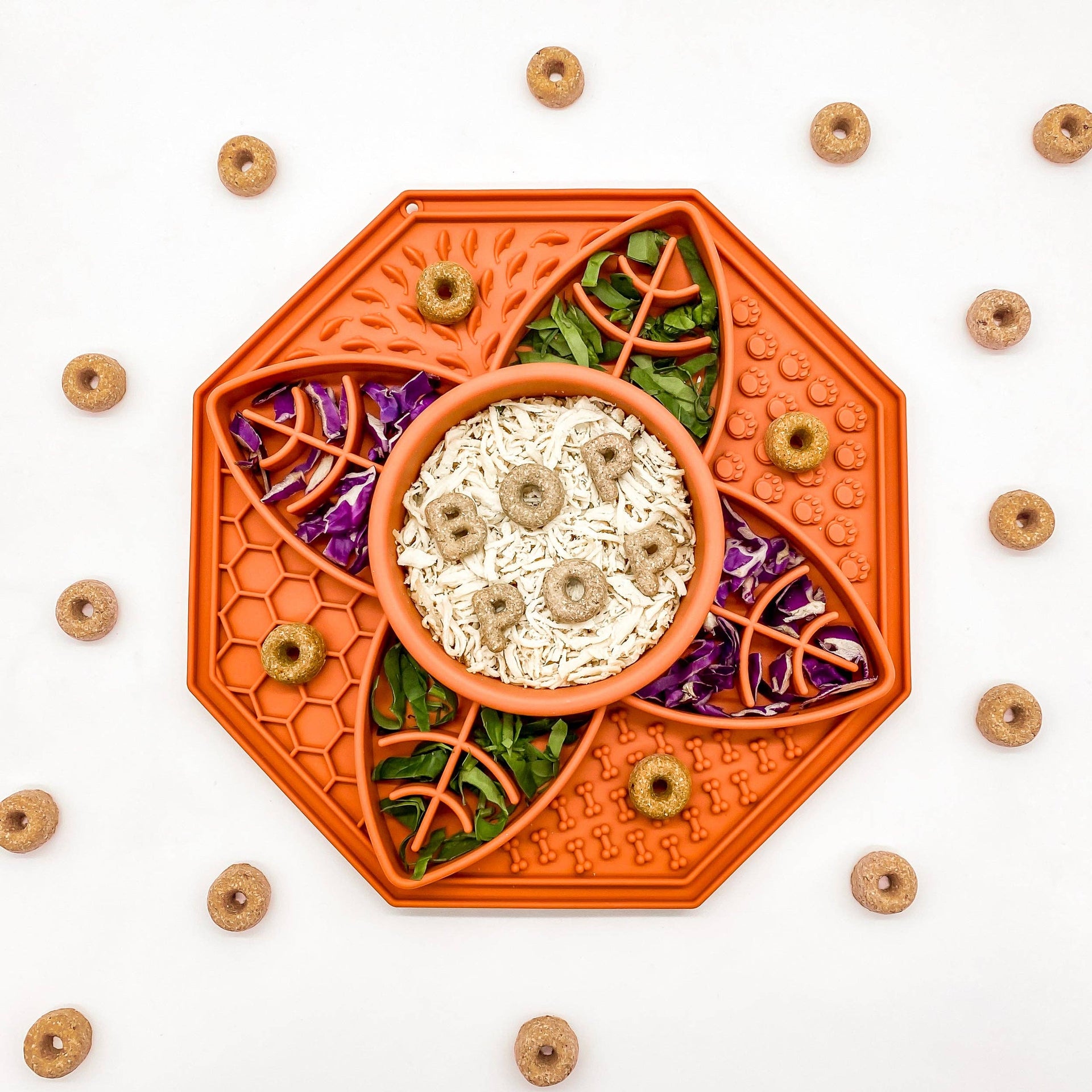 Bop Pop Pets - Slow Feeder Bowl + Activity Mat | Sienna