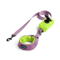 Close-up detail of the Gooby Escape Free Leash showing stitching, hardware, and construction quality.