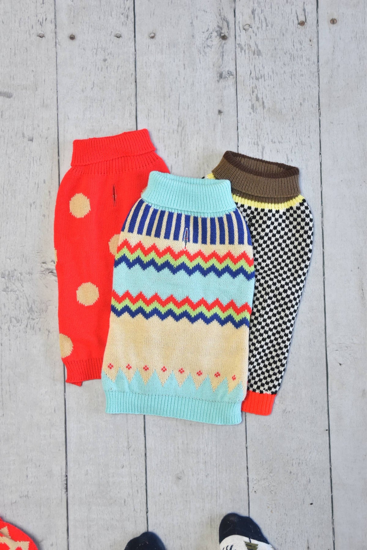 Finnegan's Standard Goods Cafe Stroll Sweater shown from an alternate angle highlighting fit and fabric texture.