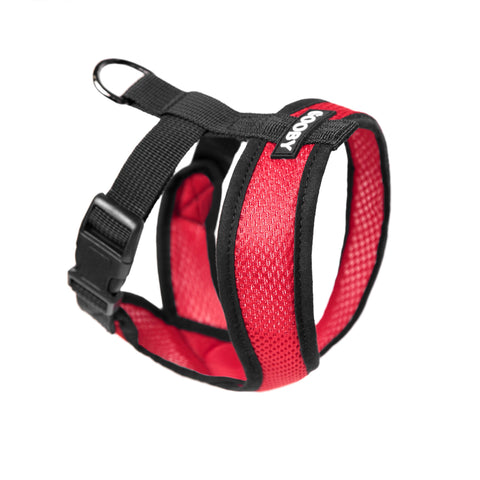 Gooby | Comfort-X Head-In Harness | Red
