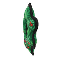 Tuffy Gear Wreath holiday dog toy displayed at an angle showing its durable circular design.