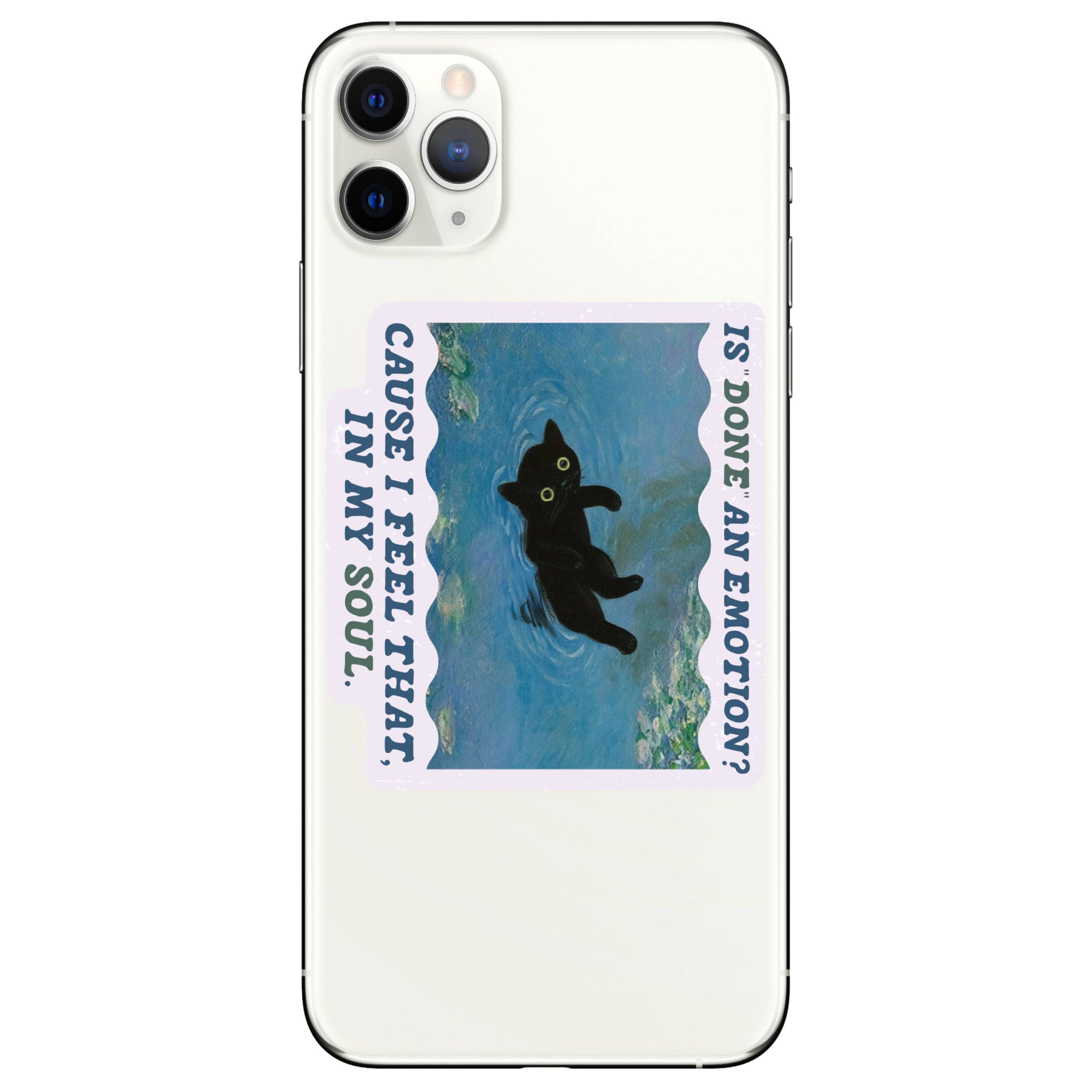 Juju and Moxie Done sticker shown in lifestyle context or alternate angle with decorative styling.