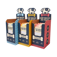 Saint Rocco's Singles dog treats package displayed as the primary product shot against a clean background.