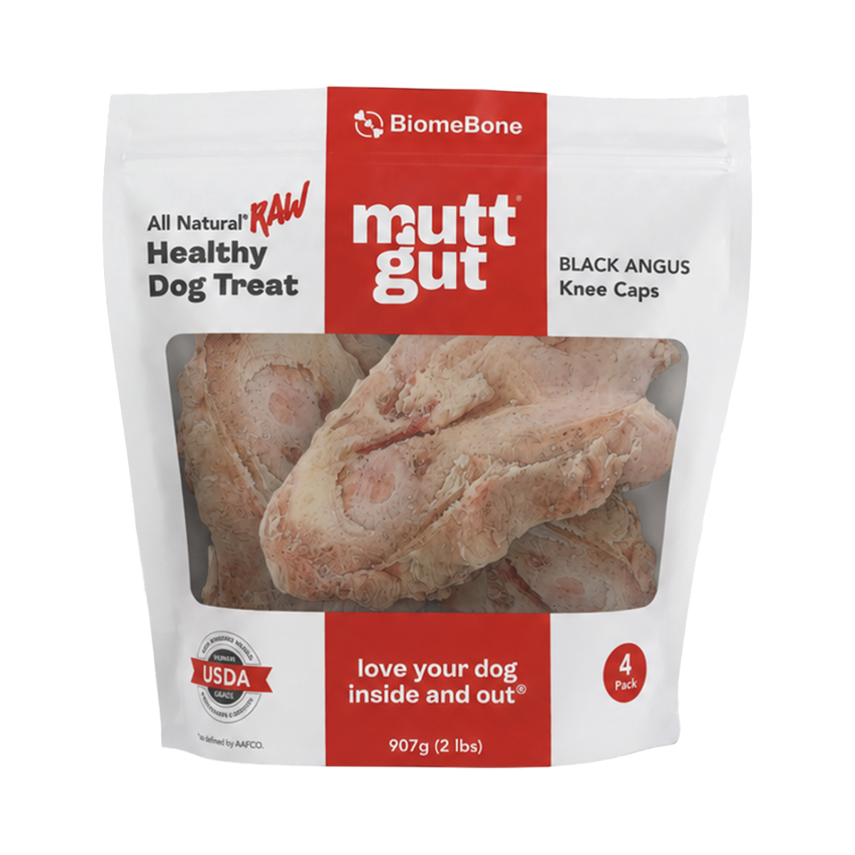 MuttGut | Raw Bones | Knee Caps