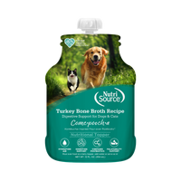 NutriSource Come-Pooch-A Turkey wet dog food packaging displayed as the primary product shot.