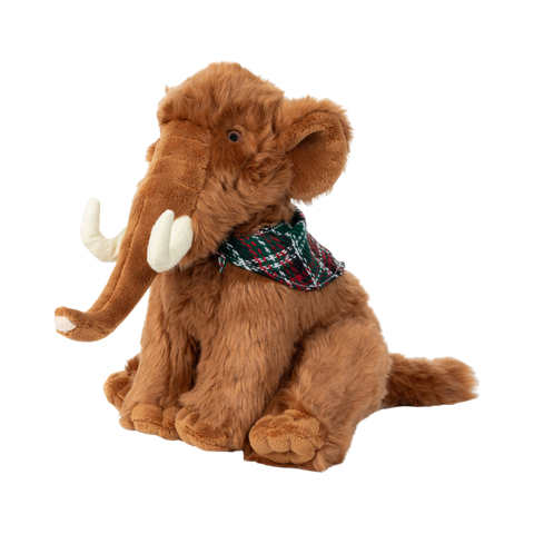 Fluff & Tuff Woolly holiday plush dog toy featuring a soft, fluffy sheep character design.
