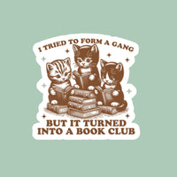 Book Club Bookish Sticker