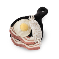 Lambwolf Collective Bfast Set breakfast-themed snuffle toy enrichment set with multiple textured feeding components for dogs.