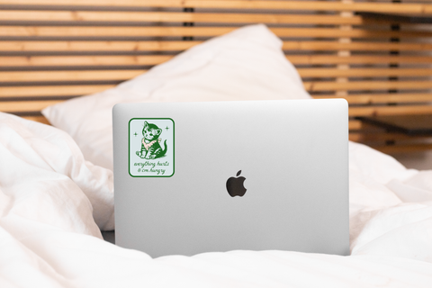 Everything Hurts & I'm Hungry Sticker
