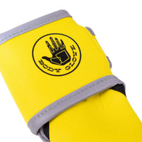 Carolina Pet Company Body Glove Paw Protector Booties shown from an alternate angle highlighting fit and construction.