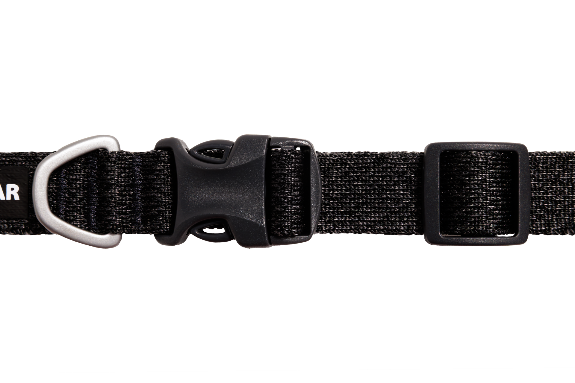 Ruffwear Front Range Flex Collar worn by dog during outdoor walk showing comfortable fit and flexible design.