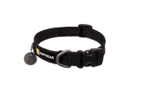 Ruffwear Front Range Flex Collar detail showing flexible materials and comfortable padding construction for dogs.
